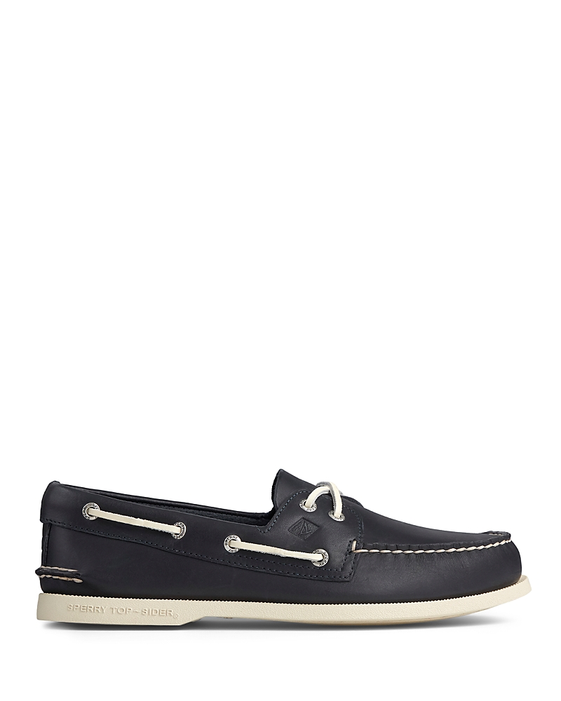 Sperry Topsider Authentic Original 2-eye Navy In Navy