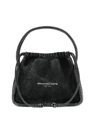 alexanderwang Alexander Wang Ryan Small Denim Bag
