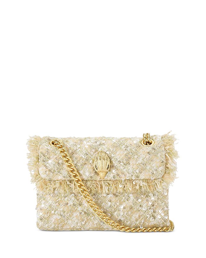KURT GEIGER LONDON Kensington Mini Tweed Crossbody Bloomingdale s