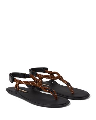 Miu Miu Women's Calzature Donna Sandals Shoes - Bloomingdale's