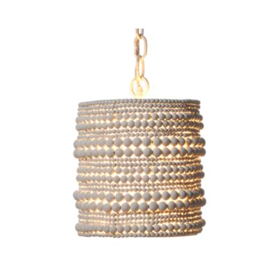 Strand Beaded Pendant Light