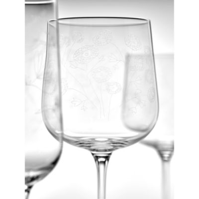 Red Wine Glass Anemone Vaniglia Midnight Flowers by Marni