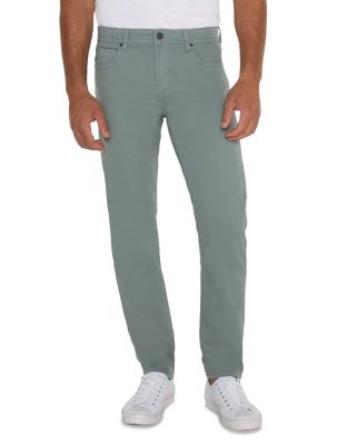 Liverpool Los Angeles - Kingston Modern Slim Straight Fit Jeans in Seafoam Green