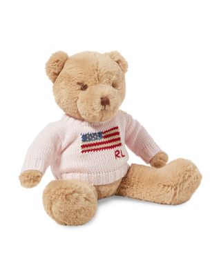 Ralph Lauren - Small Flag-Sweater Polo Bear - Baby