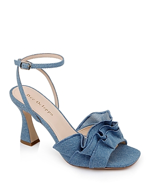 Shop Dee Ocleppo Women's Barcelona High Heel Sandals In Blue Denim