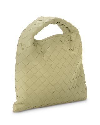 Mini Hop Intrecciato Leather Shoulder Bag