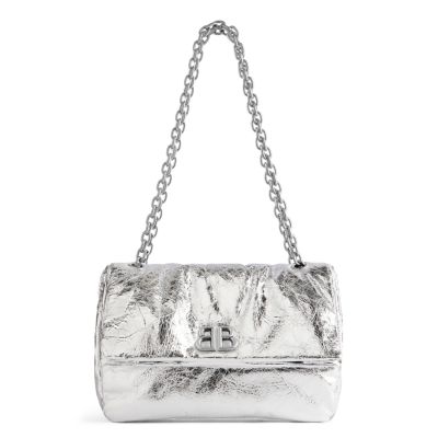 Balenciaga - Monaco Small Chain Bag Metallized