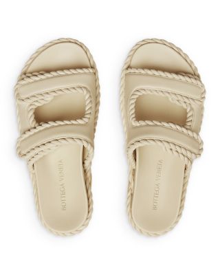 Bottega Veneta Women's Jack Flat Mule Sandals | Bloomingdale's Shoes