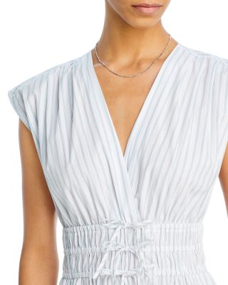 Tora Cotton V Neck Dress