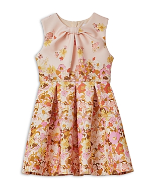 Shop Reiss Girls' Josephine Sr Floral Dress - Big Kid In Multi