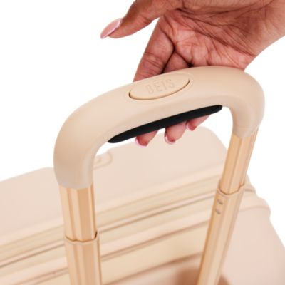 Medium Check-in Roller in Beige