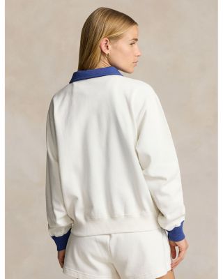 Ralph Lauren American Flag Half Zip Sweatshirt | Bloomingdale's