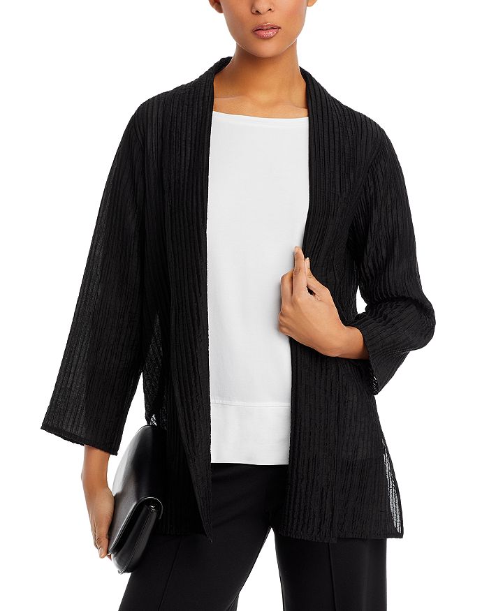 Eileen fisher shawl collar jacket online