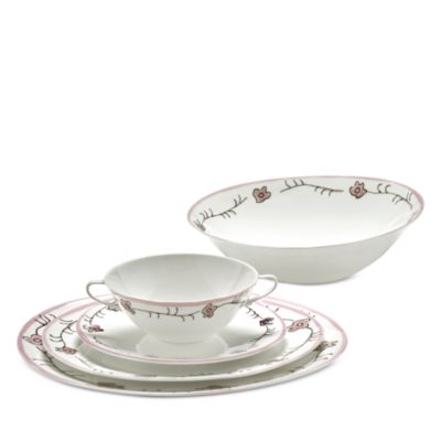 Marni Dark Viola Low Serving Bowl