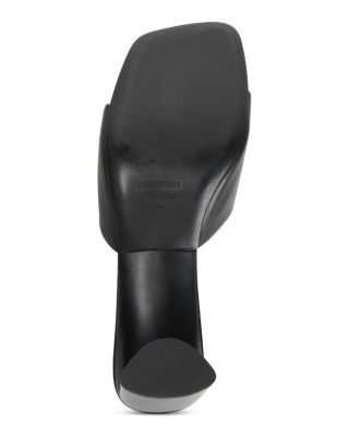 Women&#39;s Logo High Heel Slide Sandals