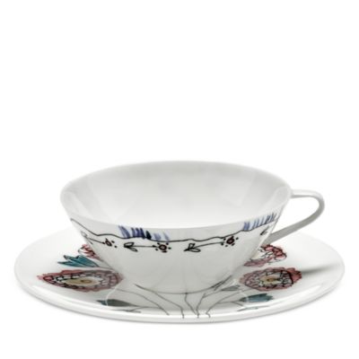 Marni Anemone Milk Tea/Coffee Cup & Saucer