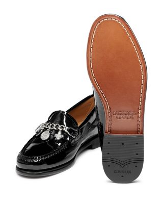 Women's Whitney Apron Toe Charm Embellished Loafers