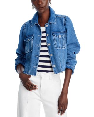 Wash Paige Denim Jackets Paige Denim Jacket Washed Denim Size M UK