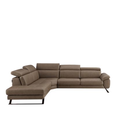 Tremezzo 2-Piece Leather Sectional