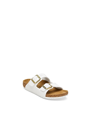 Shop Birkenstock Unisex Arizona Sandals - Toddler, Little Kid In White