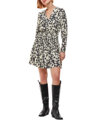 Riley Floral Shirred Dress