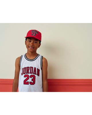 Boys' Jordan Jersey Flat Brim Cap - Big Kid