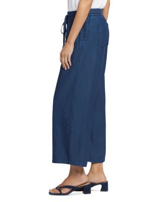 Jayne Pull On Wide Leg Ankle Pants