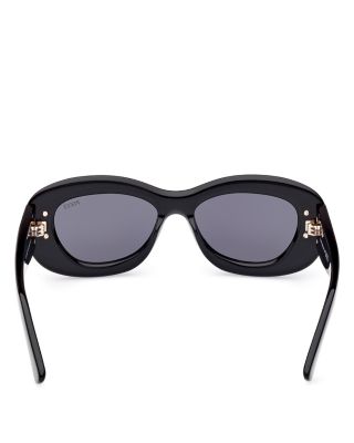Geometric Sunglasses, 52mm