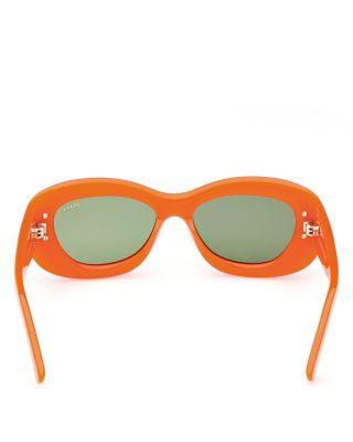 Geometric Sunglasses, 52mm
