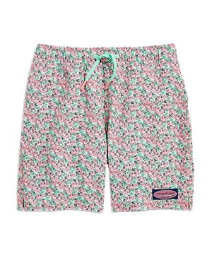 Vineyard Vines Boys' Printed Chappy Swim Trunks - Little Kid, Big Kid In Gulf Flrl Chpy Cymn