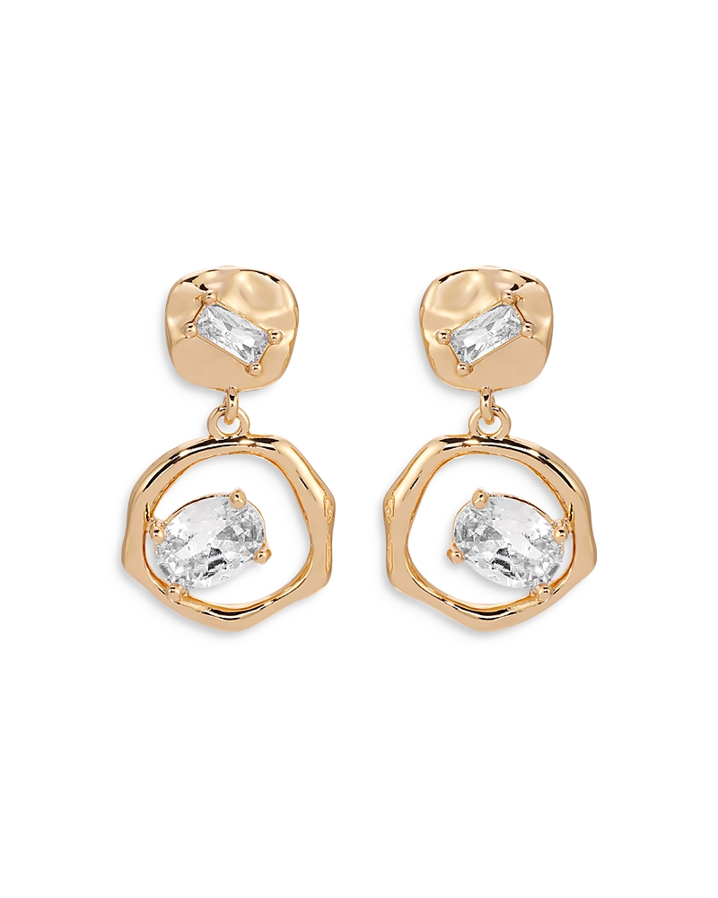 Ettika Organic Crystal Drop Earrings
