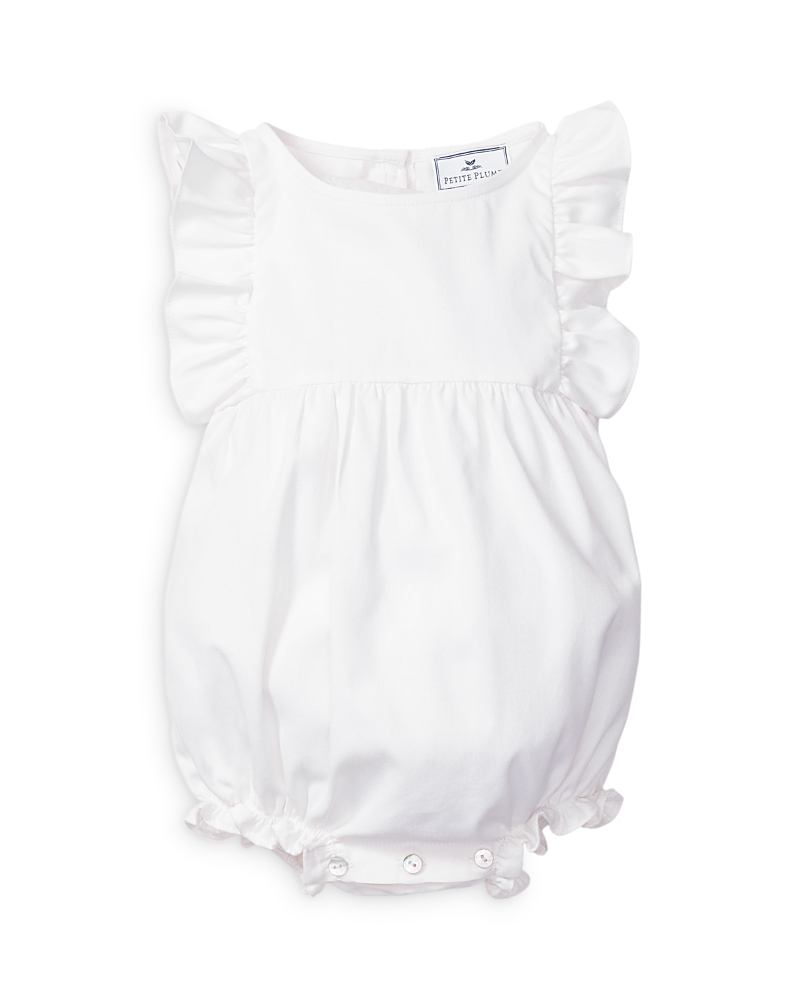 Petite Plume Girls' Ruffled Romper - Baby