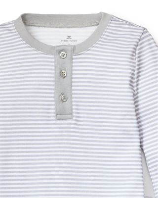 Unisex Pima Cotton Striped Pajama Set - Little Kid, Big Kid