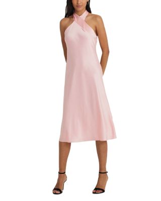 Ralph Lauren Ralph Lauren Halter Neck Cocktail Dress | Bloomingdale's Women