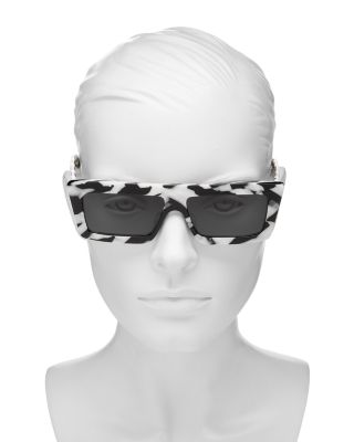 CELINE Monochroms Geometric Sunglasses, 57mm | Bloomingdale display picture 3