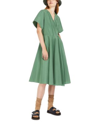 ワンピース WEEKEND MAX MARA Woman Dress Green 2515221142600 007 Sleeveless jersey dress, dark green | Weekend Max Mara