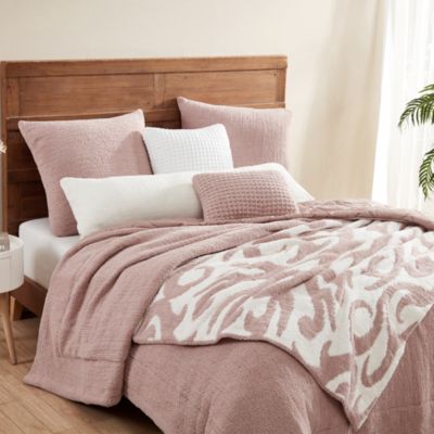 Snug Waffle Throw Pillow