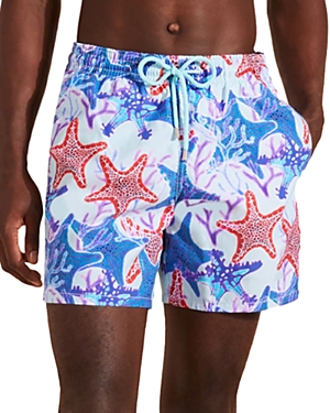 Vilebrequin Moorea 5 Swim Trunks In Antigua