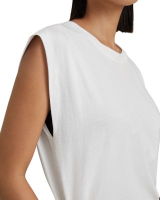Morgan Cotton Cap Sleeve Top
