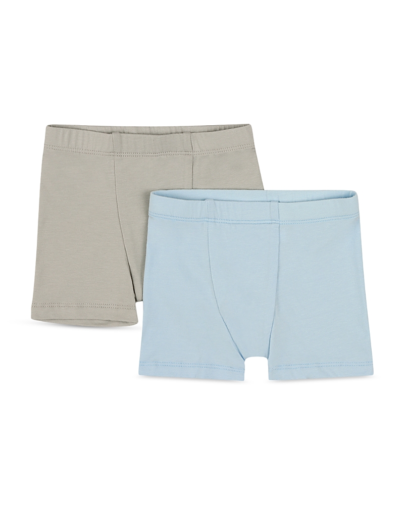 Esme Boys' Boxers, 2 Pack - Little Kid, Big Kid In Blue/gray