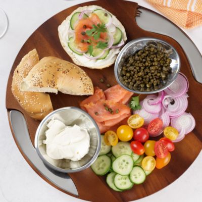 Cheese Block with Knife &amp; Spreader by Namb&amp;eacute;