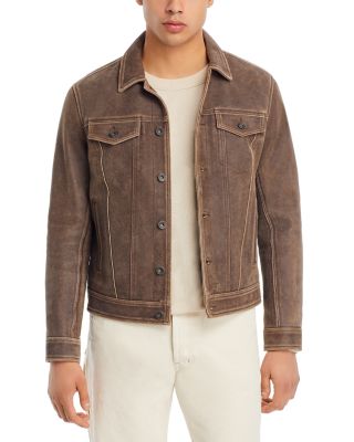 John varvatos trucker jacket hotsell