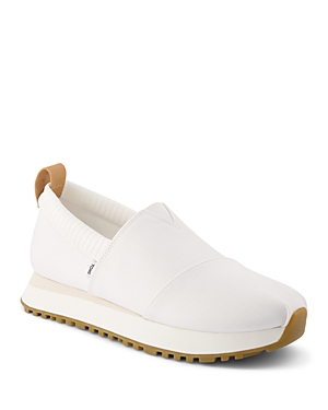 Shop Toms Women's Alpargata Resident Slip On Sneakers In White