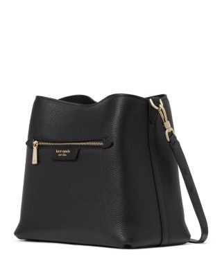 Hudson Pebbled Leather Shoulder Bag