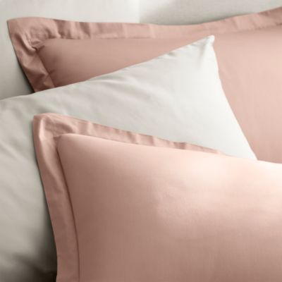 Signature Organic Cotton Hemmed Duvet Set, Full/Queen
