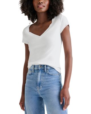 Splendid - Faye V Neck Tee
