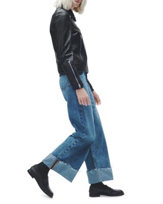 High Rise Sofie Cropped Jeans in Pebbles