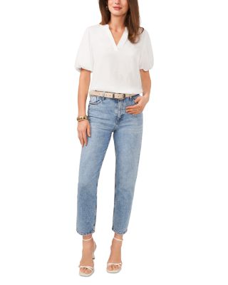 Quarter Puff Sleeve Top