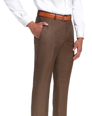 Loro Piana Wool Regular Fit Dress Pants