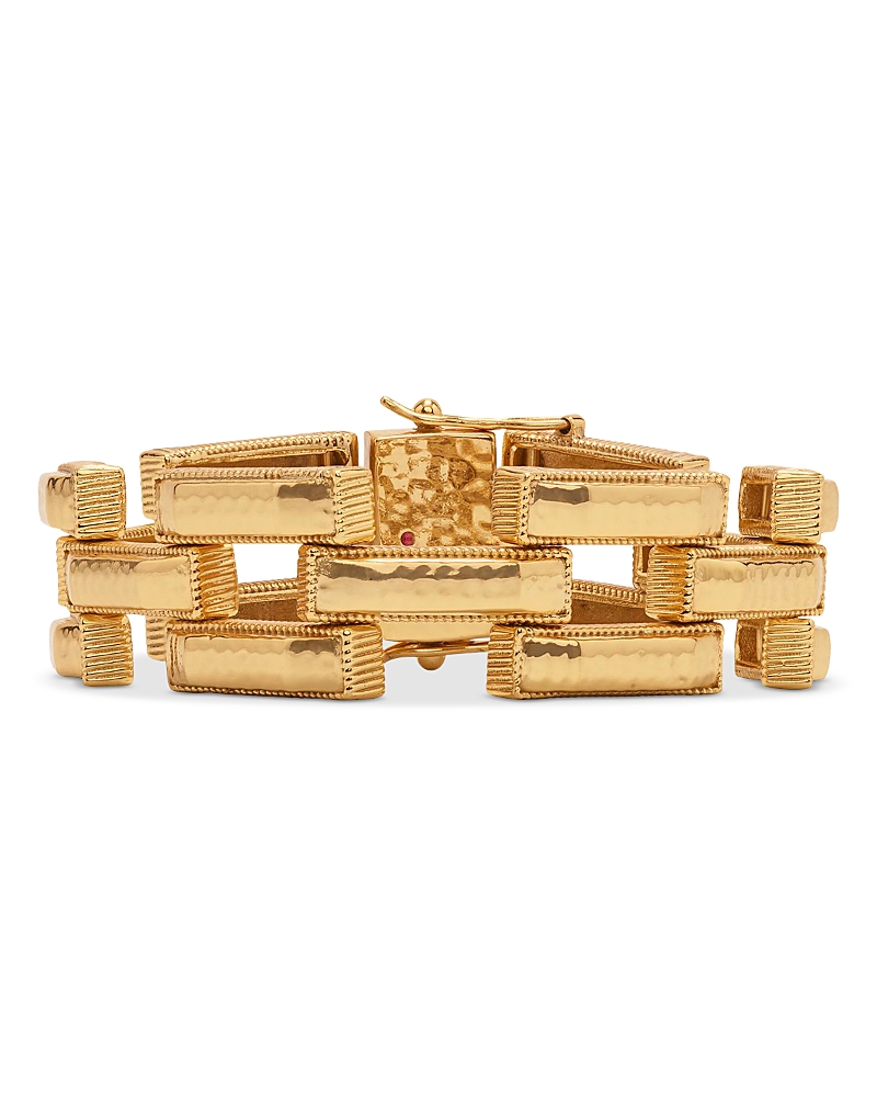 Capucine De Wulf Pathway Link Bracelet In Gold